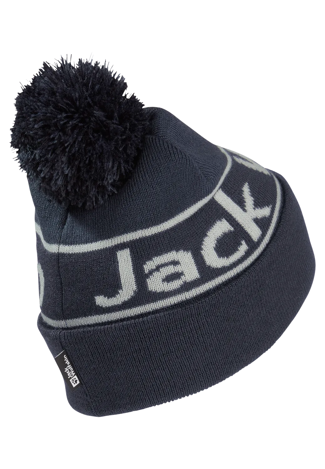 Jack Wolfskin Jack Beanie bonnet pompon acrylique