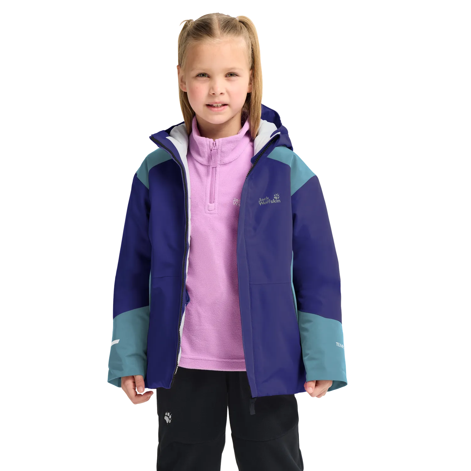 Jack Wolfskin Snowflash JKT K veste ski enfant 128