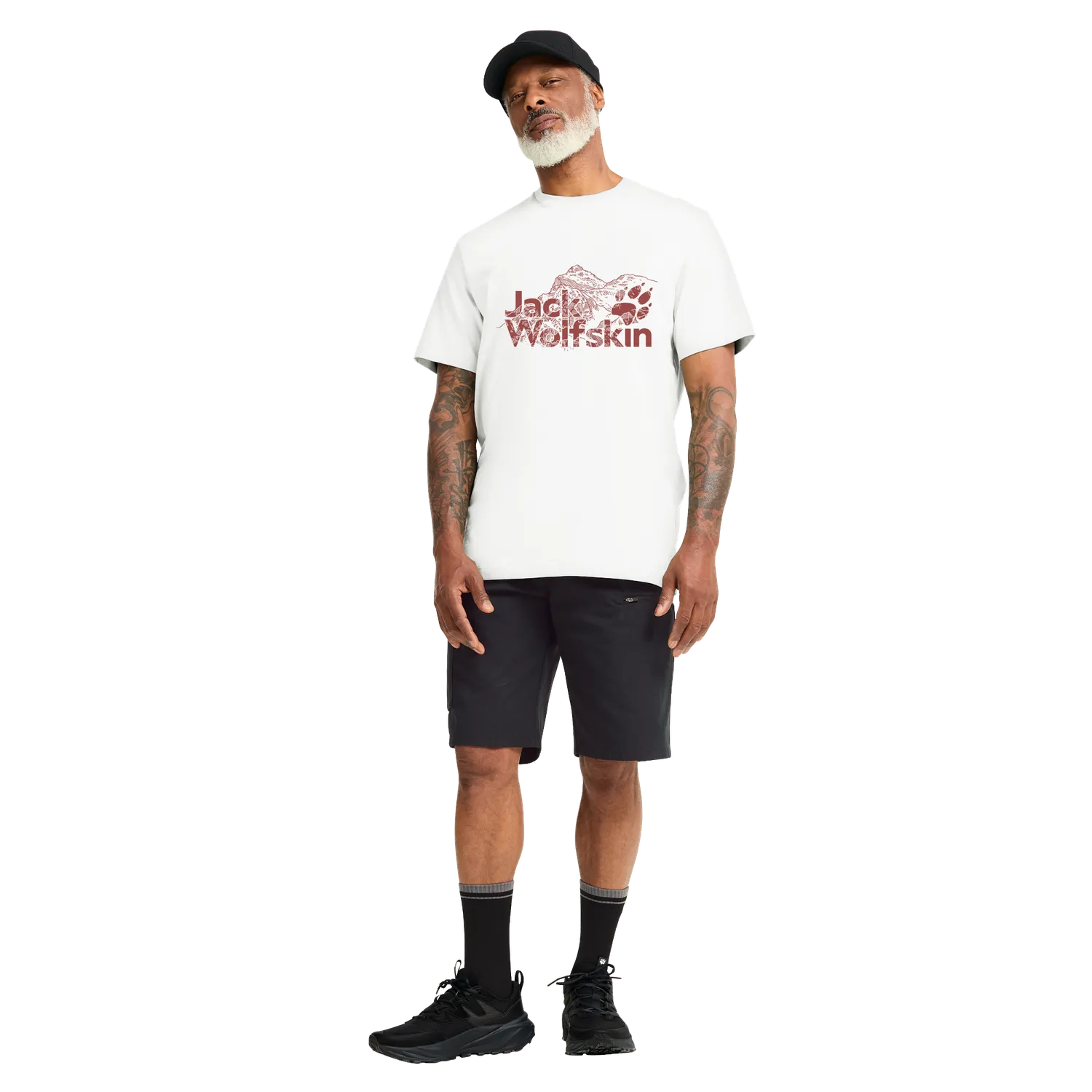 Jack Wolfskin Brand T M t-shirt homme coton