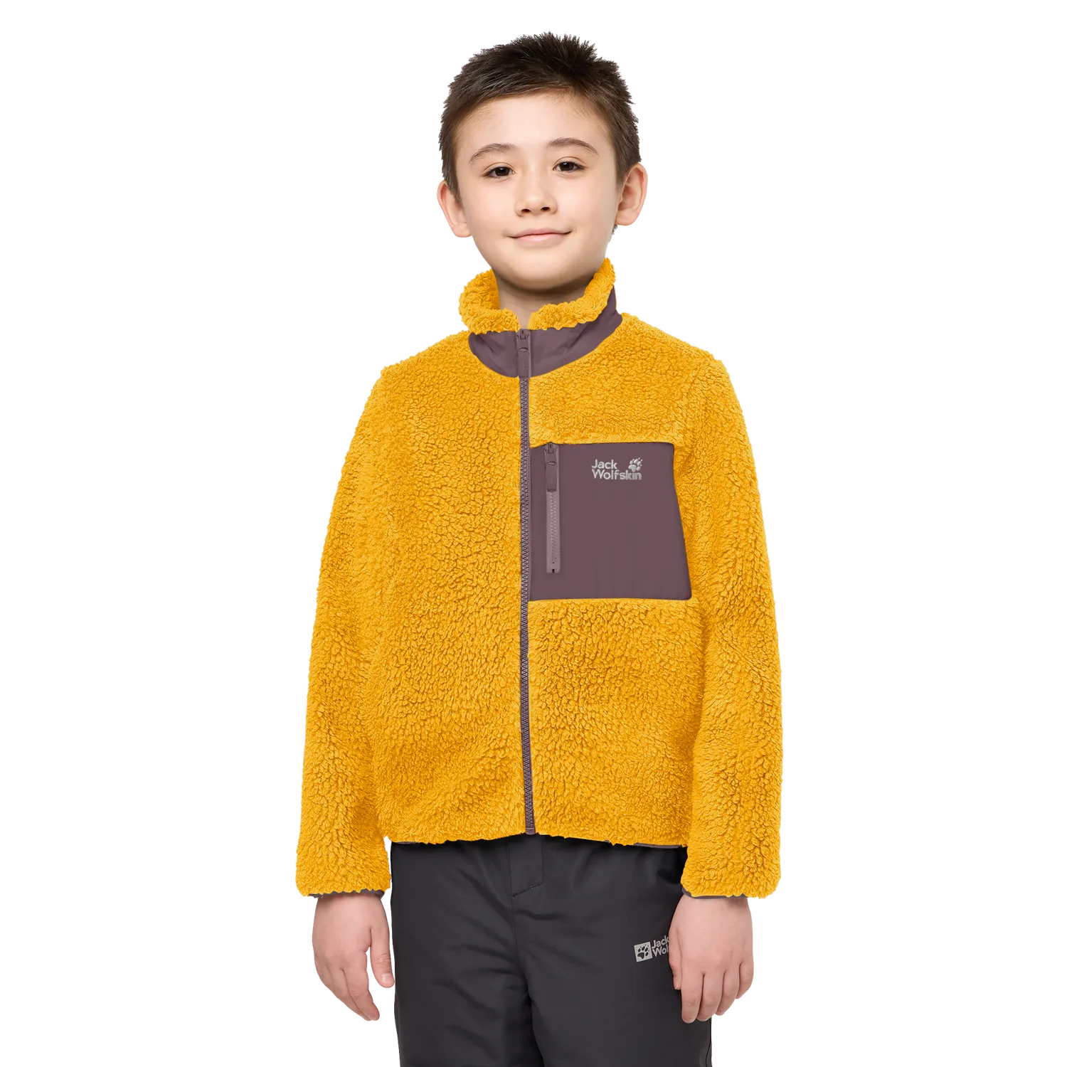 Jack Wolfskin Ice Curl Jacket veste polaire enfant 128