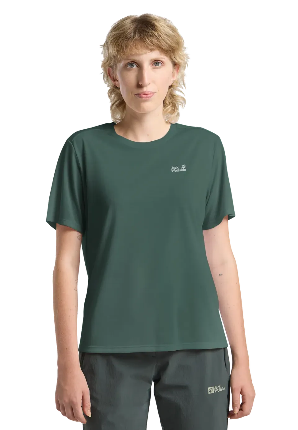 JACK WOLFSKIN VONNAN S/S T W t-shirt femme respirant