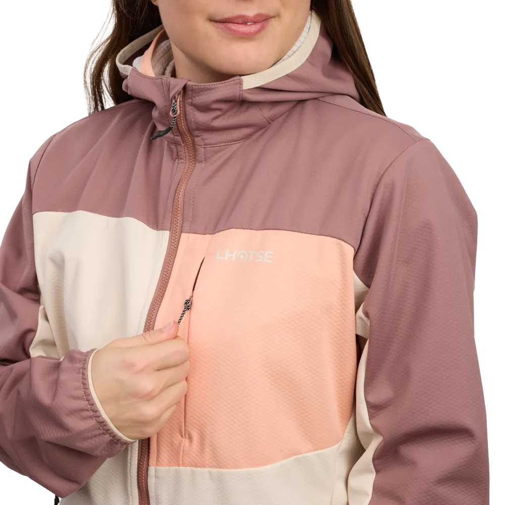 Lhotse Aya Mushroom veste softshell beige coupe-vent