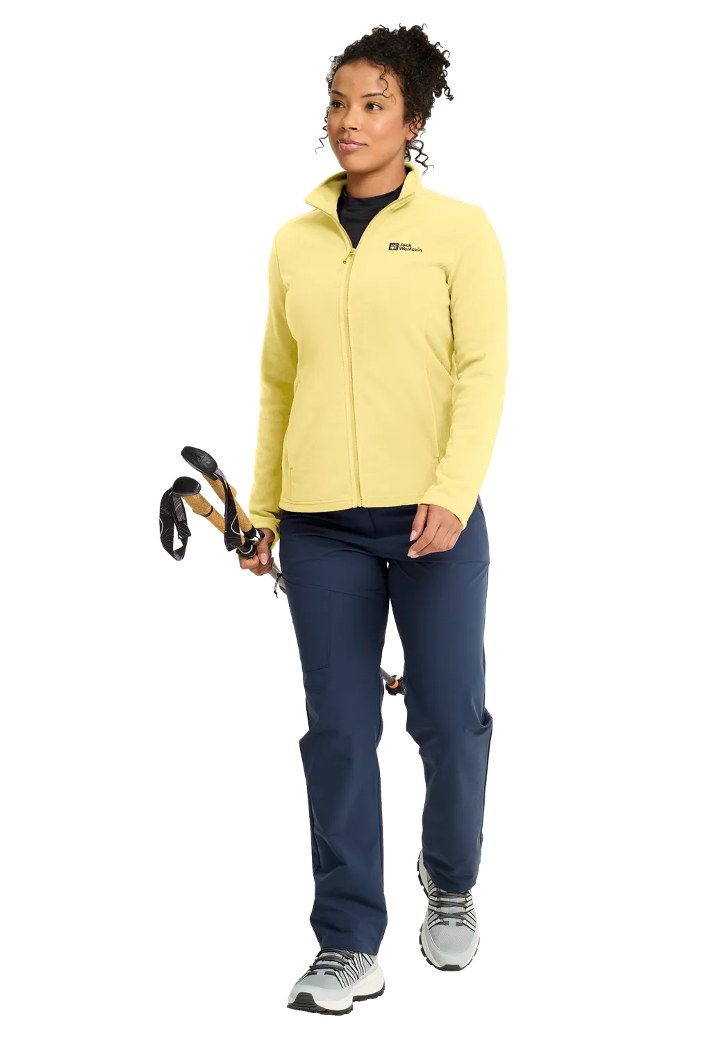Jack Wolfskin Taunus FZ W polaire femme recyclée