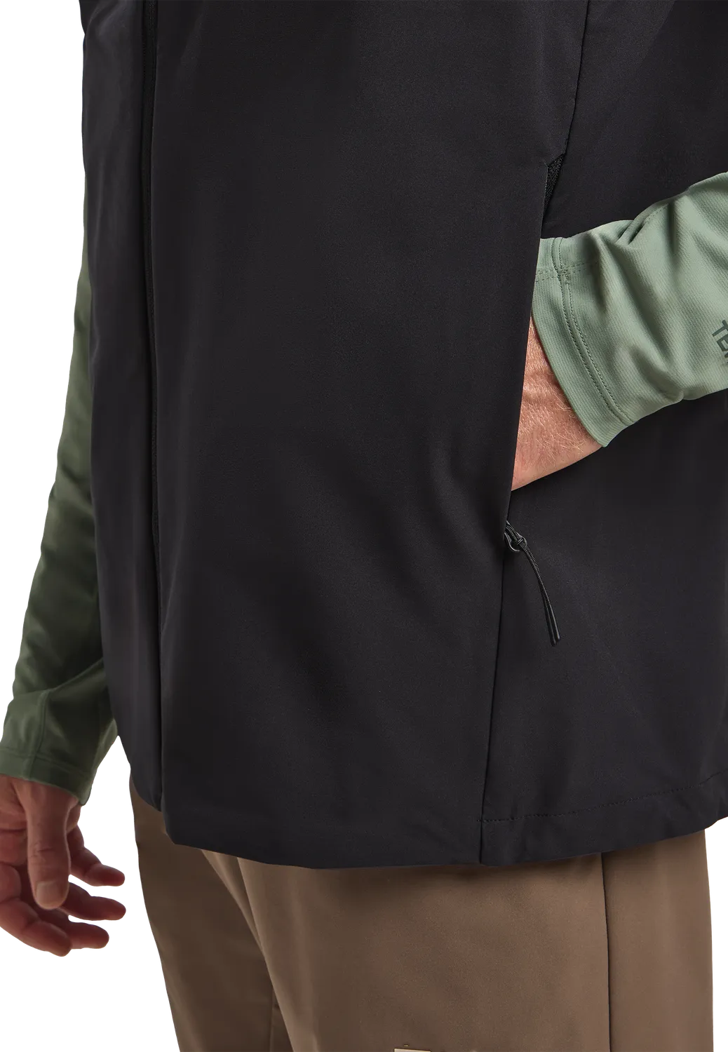 JACK WOLFSKIN PRELIGHT STRIDE VEST M gilet léger coupe-vent
