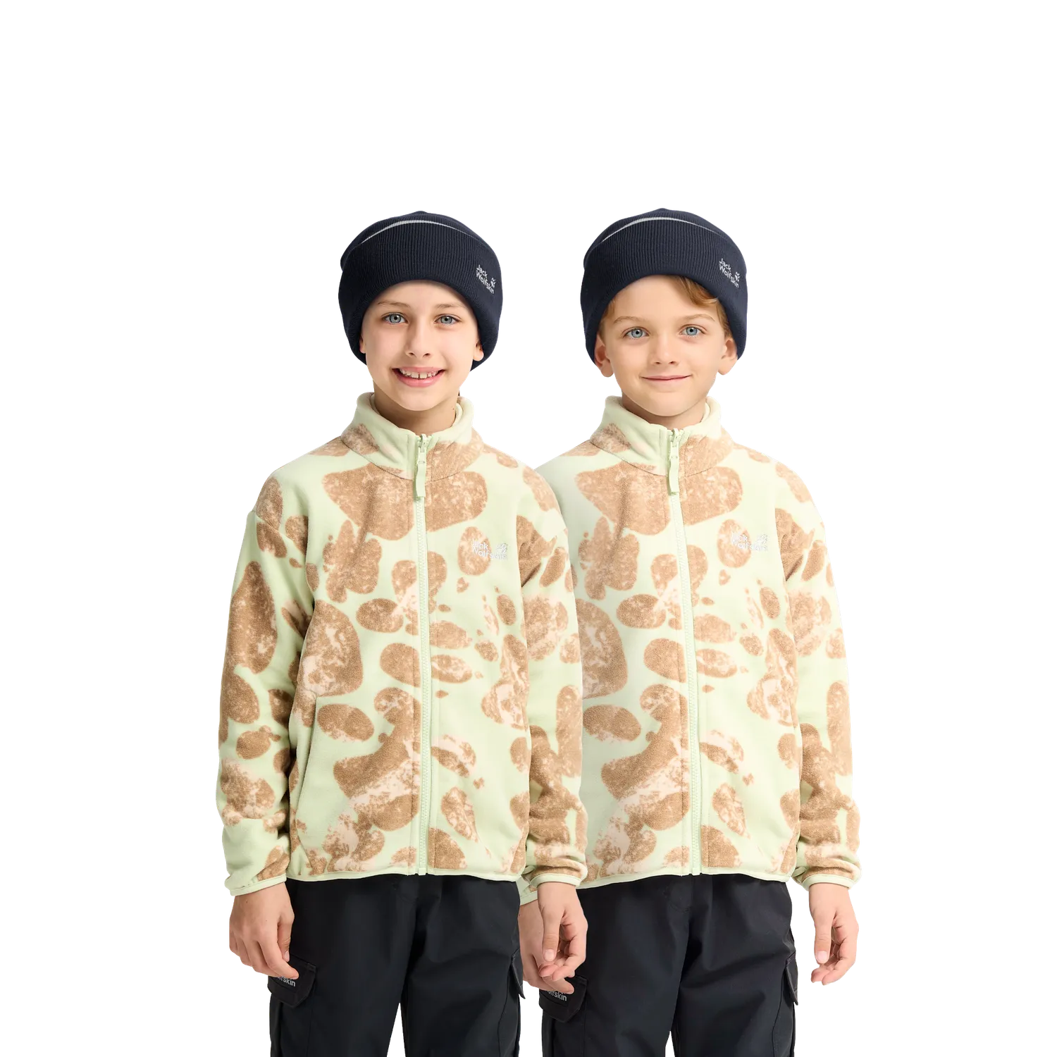Jack Wolfskin Stripy Knit Beanie K bonnet enfant rayé