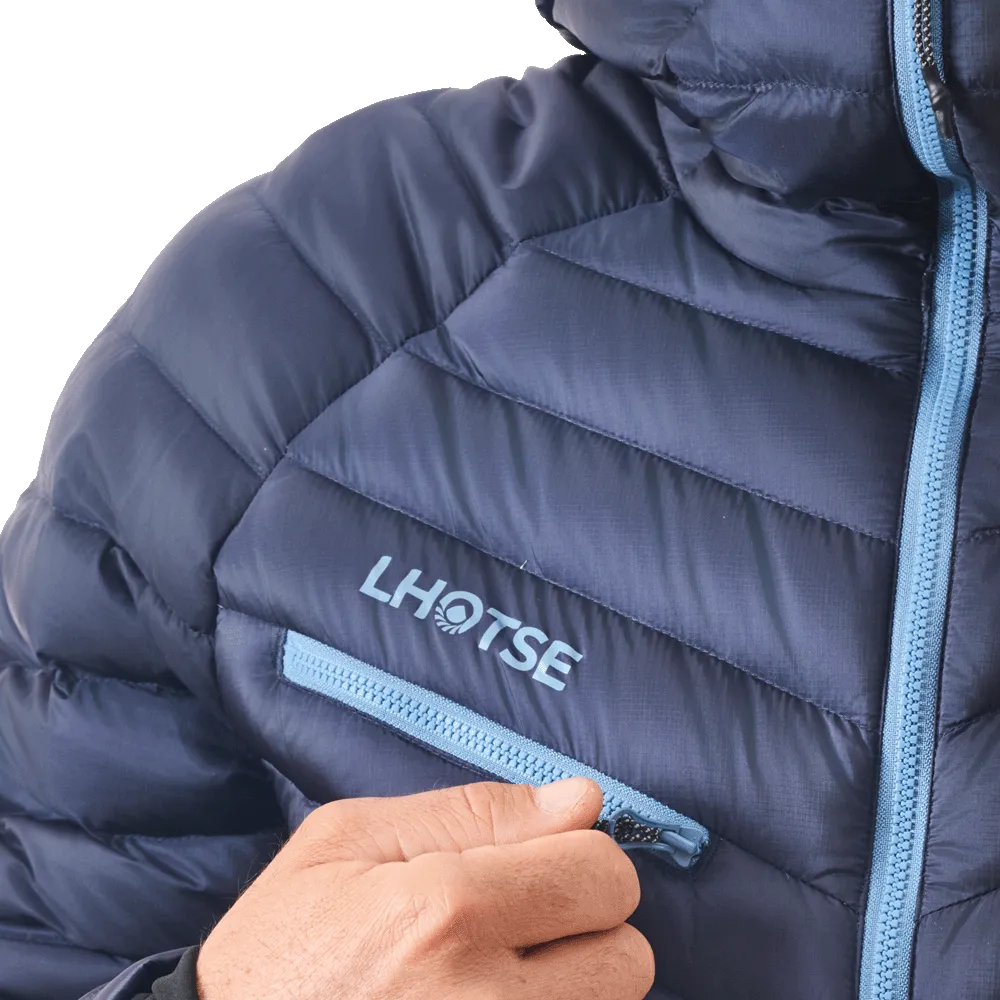 Lhotse Amos doudoune navy blue duvet RDS