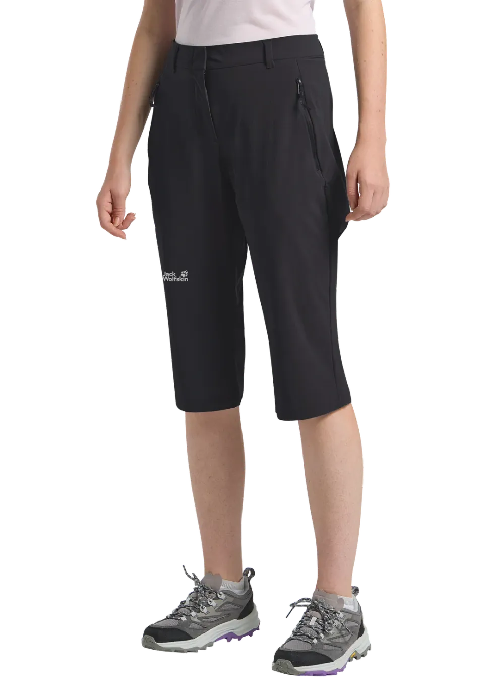 Jack Wolfskin Hikeout 3/4 Pants W pantalon 3/4 femme stretch