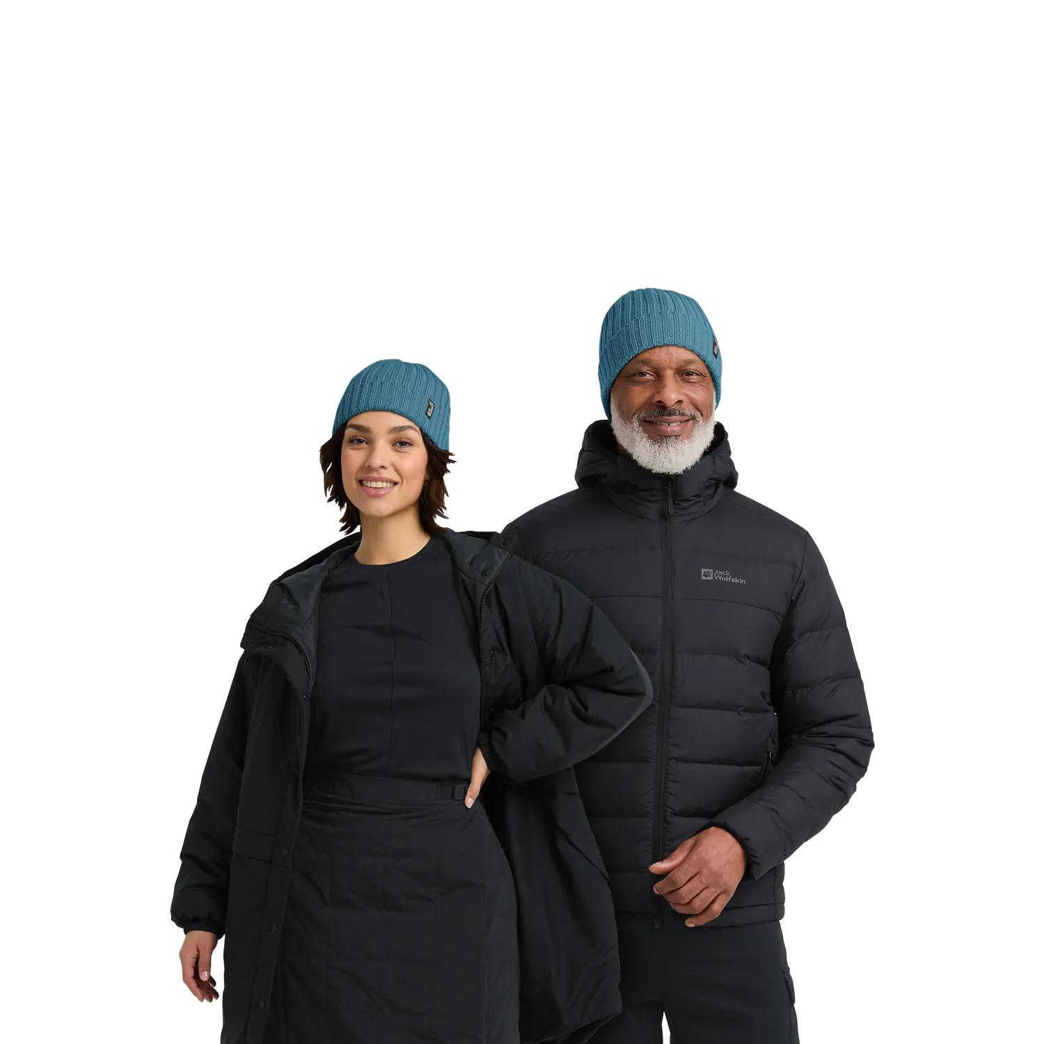 Jack Wolfskin Rib Knit Beanie bonnet hiver chaud doublé