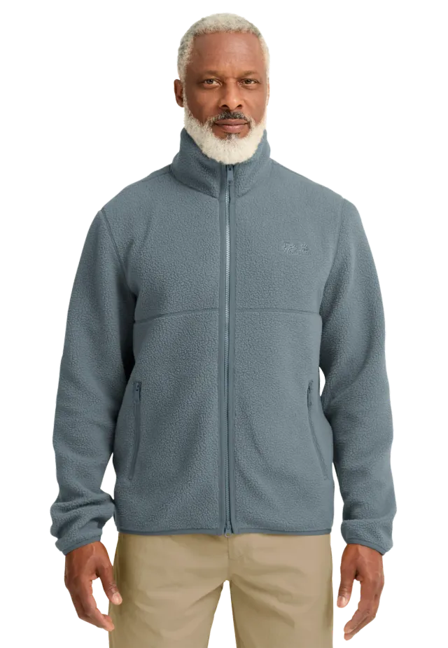 Jack Wolfskin Lite Curl FZ polaire homme col montant