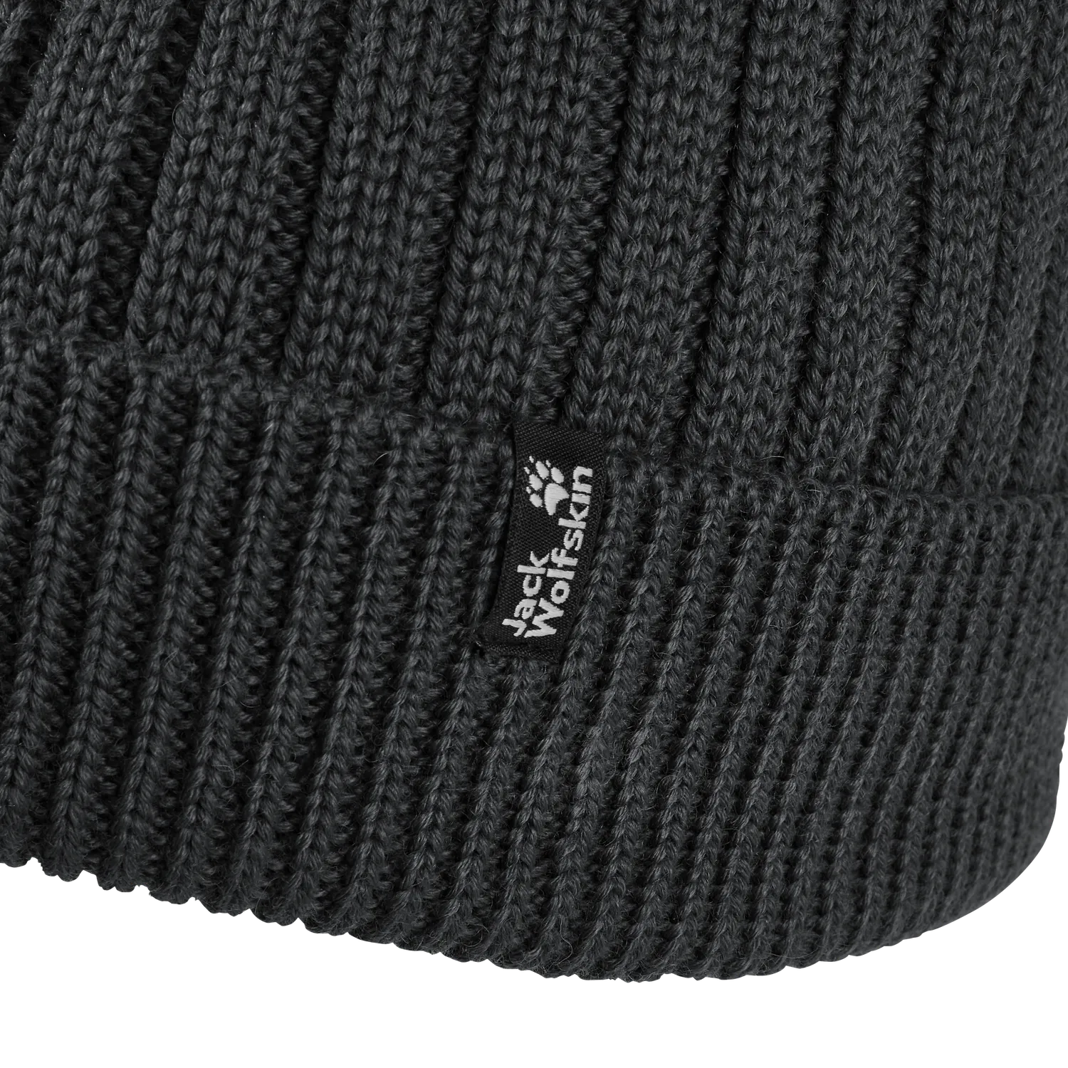 Jack Wolfskin Pom Pom Beanie bonnet laine coupe-vent M