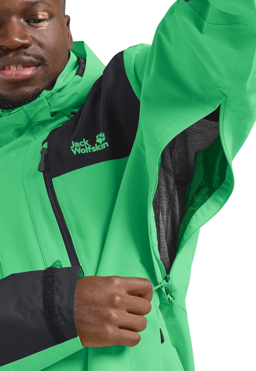 Jack Wolfskin Jasper 2L JKT veste imperméable homme capuche