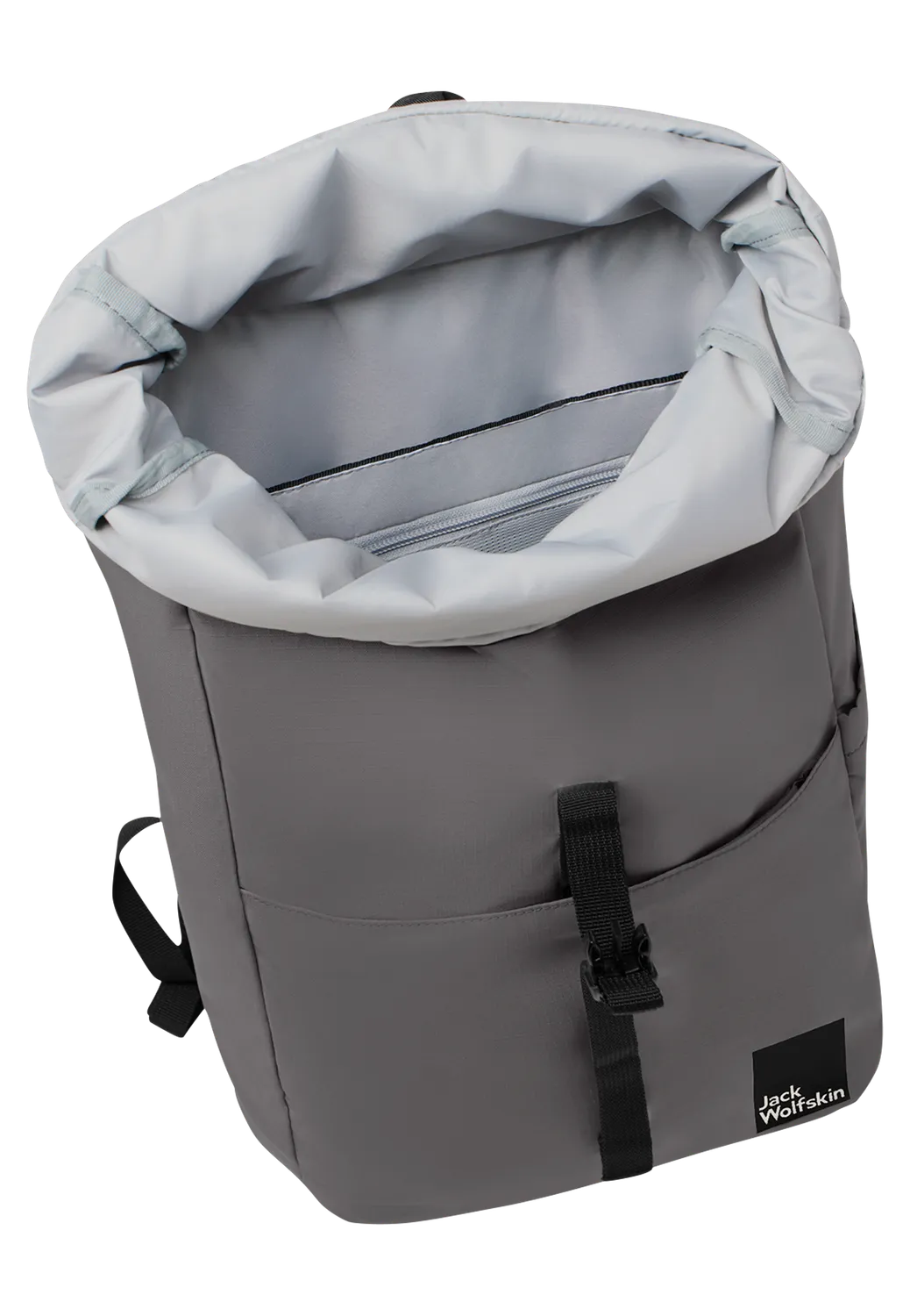 Jack Wolfskin Island sac à dos 20L roll-top gris