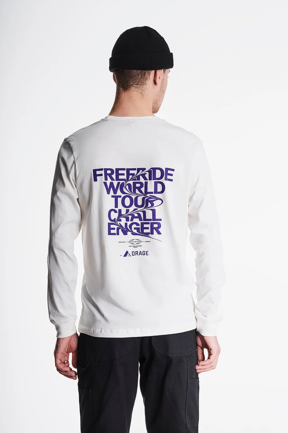 Orage FWT Challenger t-shirt manches longues blanc coton
