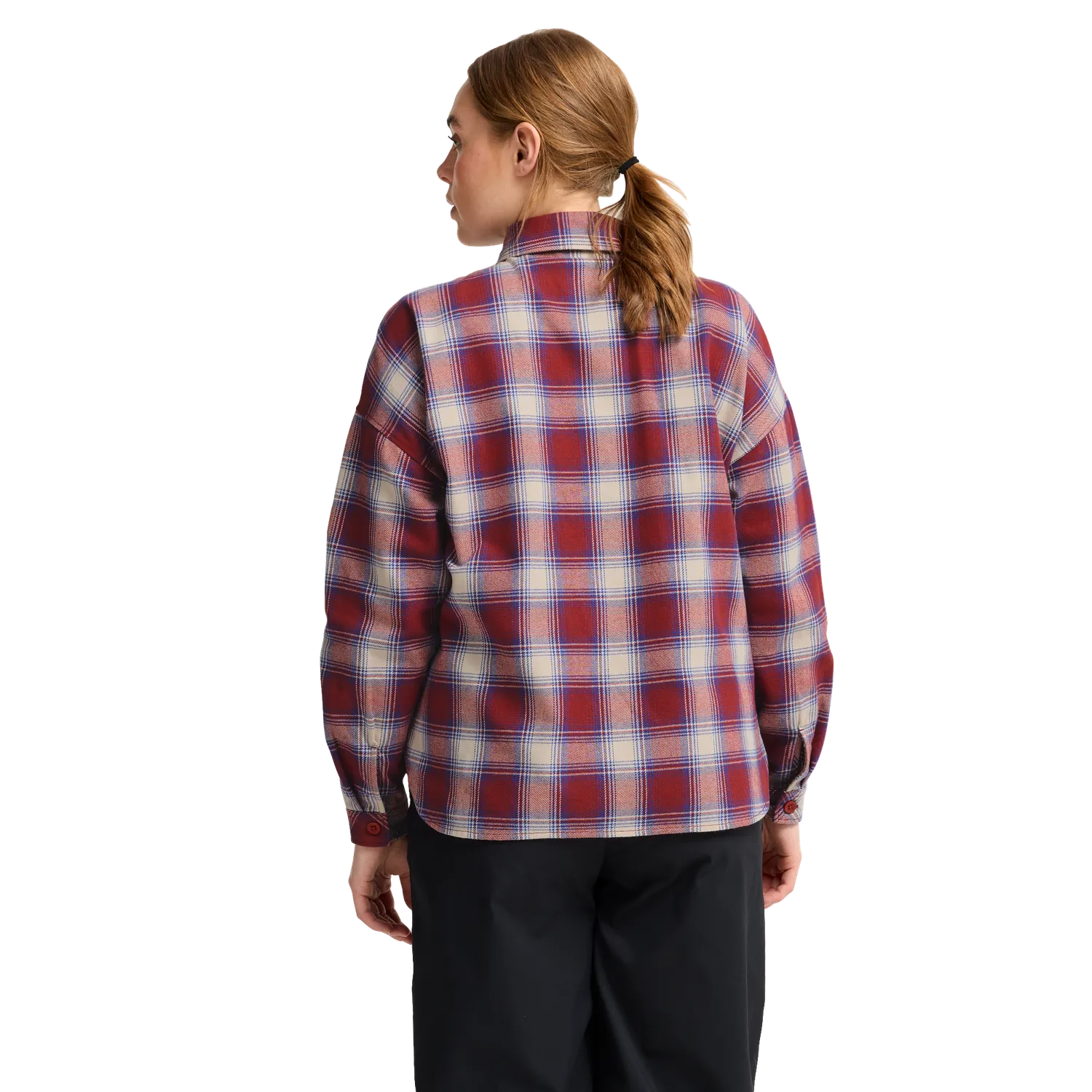 Jack Wolfskin Baja Flannel Shirt W chemise femme flanelle