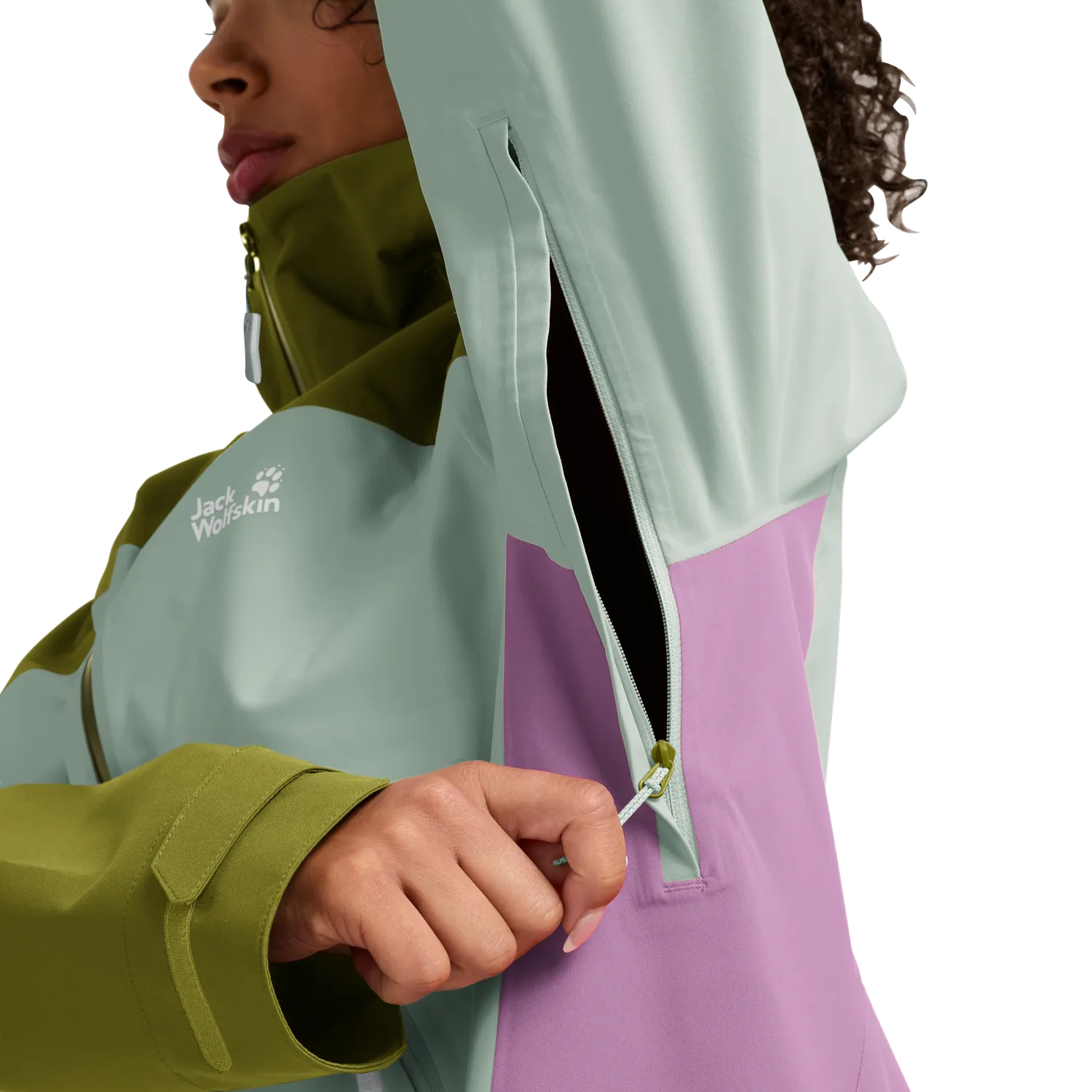 Jack Wolfskin Rockpaw 3L JKT W veste femme pluie