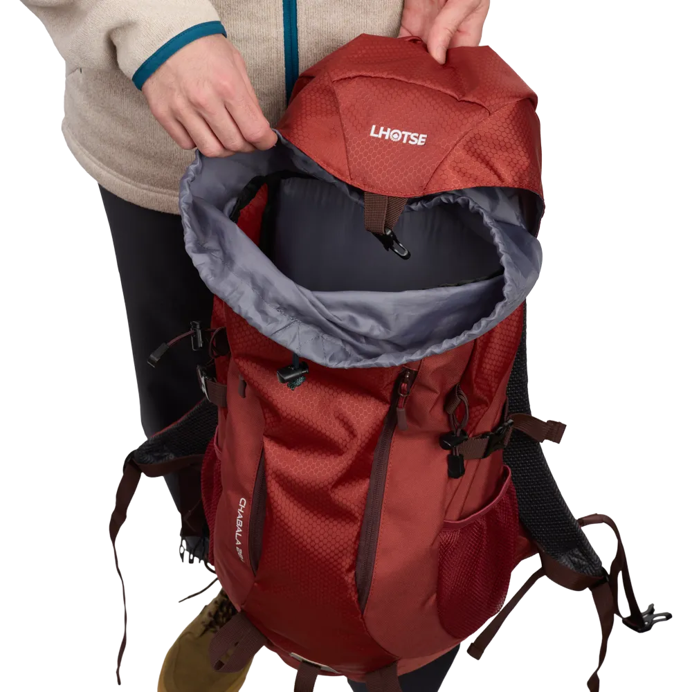 LHOTSE Chabala sac à dos 28L Redwood renforcé