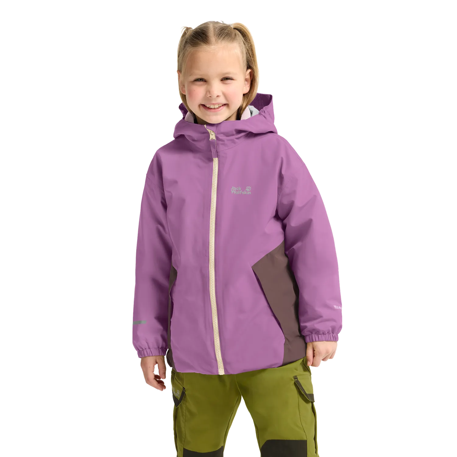 Jack Wolfskin Iceland 3in1 Jkt K veste enfant 3-en-1 pluie
