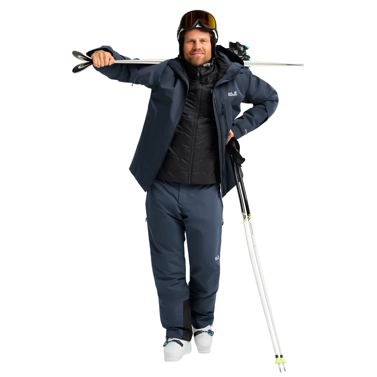 Jack Wolfskin Flowline 2L Ins Pants M pantalon ski imperméable