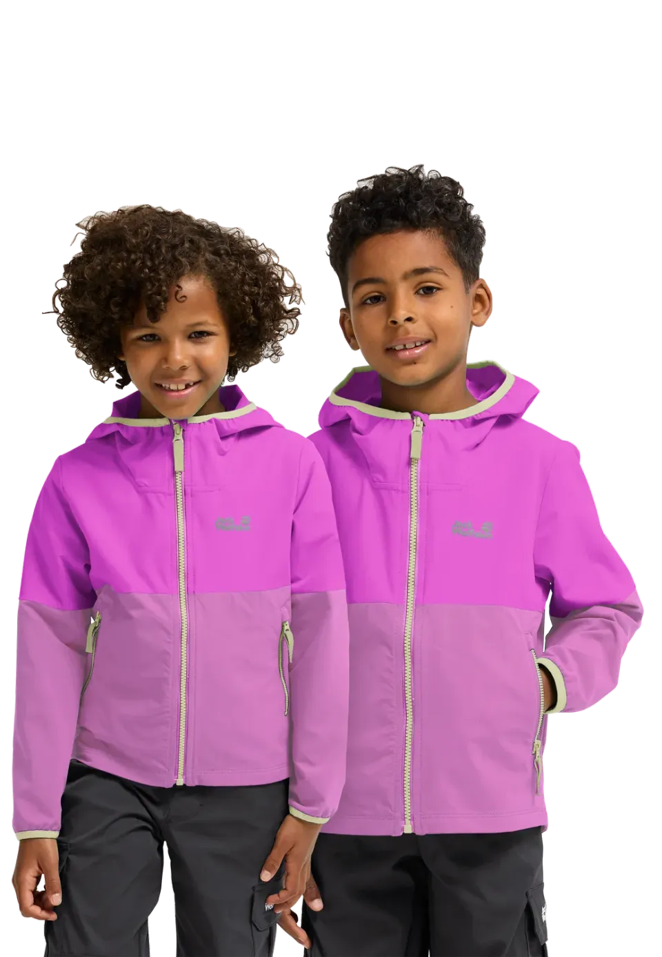Jack Wolfskin Sandbird veste enfant capuche coupe-vent