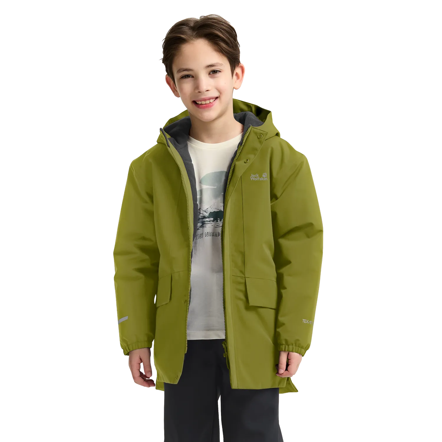 Jack Wolfskin Canvey JKT parka enfant chaude