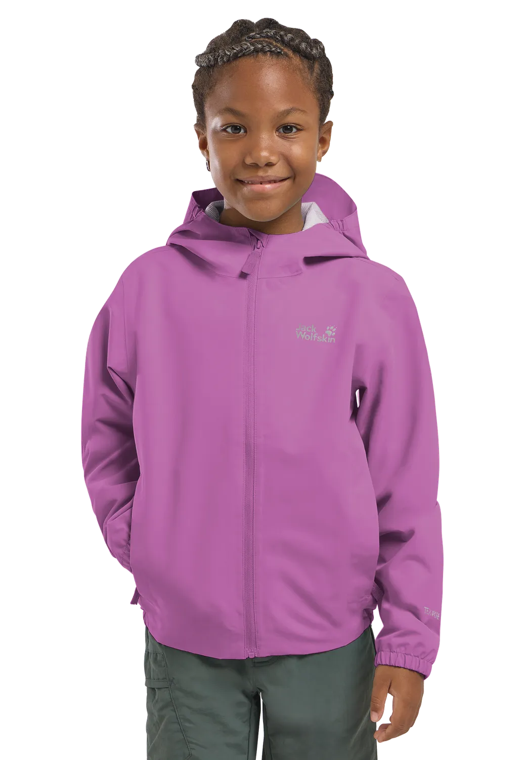 Jack Wolfskin Flaze Jacket veste pluie enfant légère