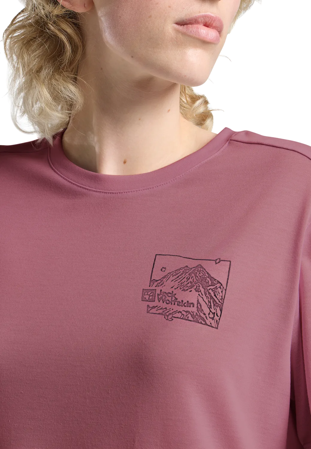 Jack Wolfskin Vonnan Graphic T T-shirt femme anti-odeurs