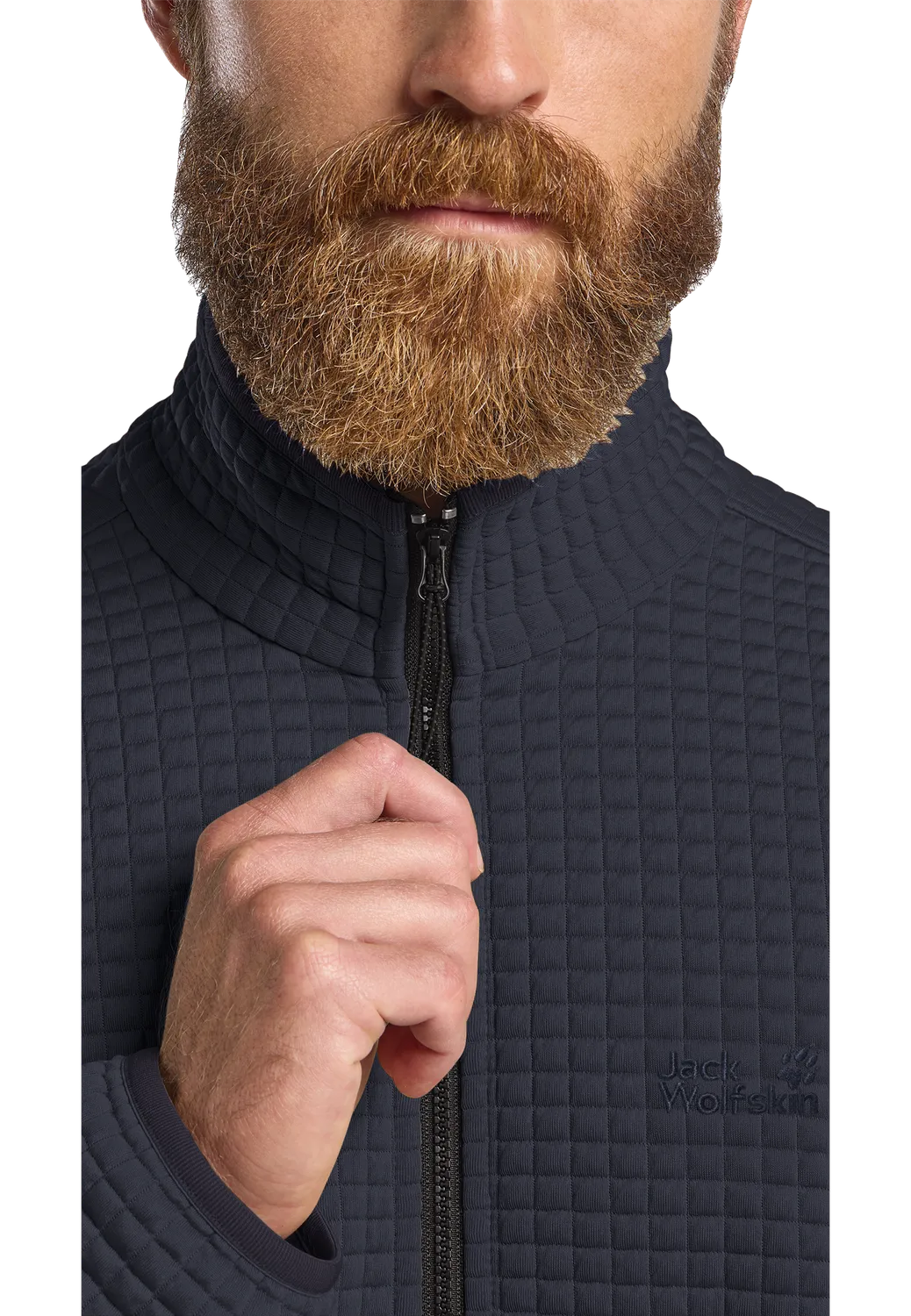 Jack Wolfskin Mogari veste polaire homme gaufrée