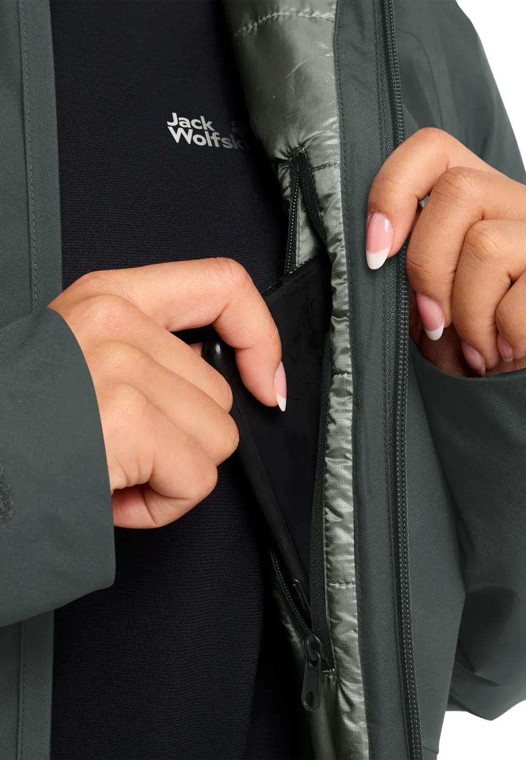 Jack Wolfskin Heidelstein Ins veste femme imperméable