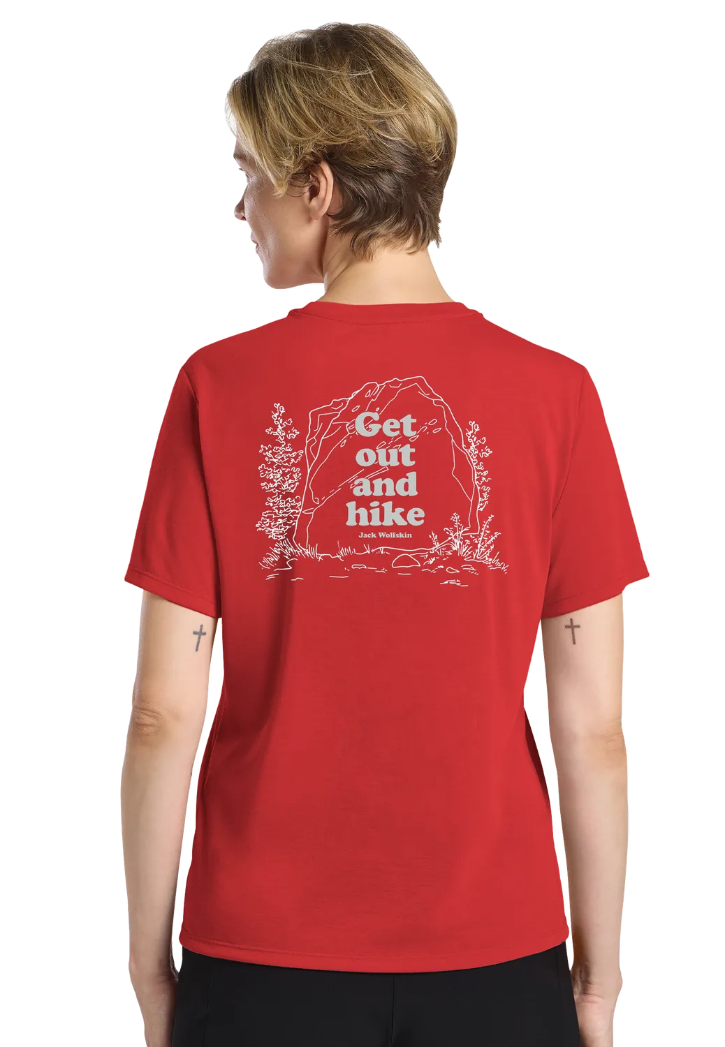 Jack Wolfskin Vonnan Graphic T W t-shirt femme respirant