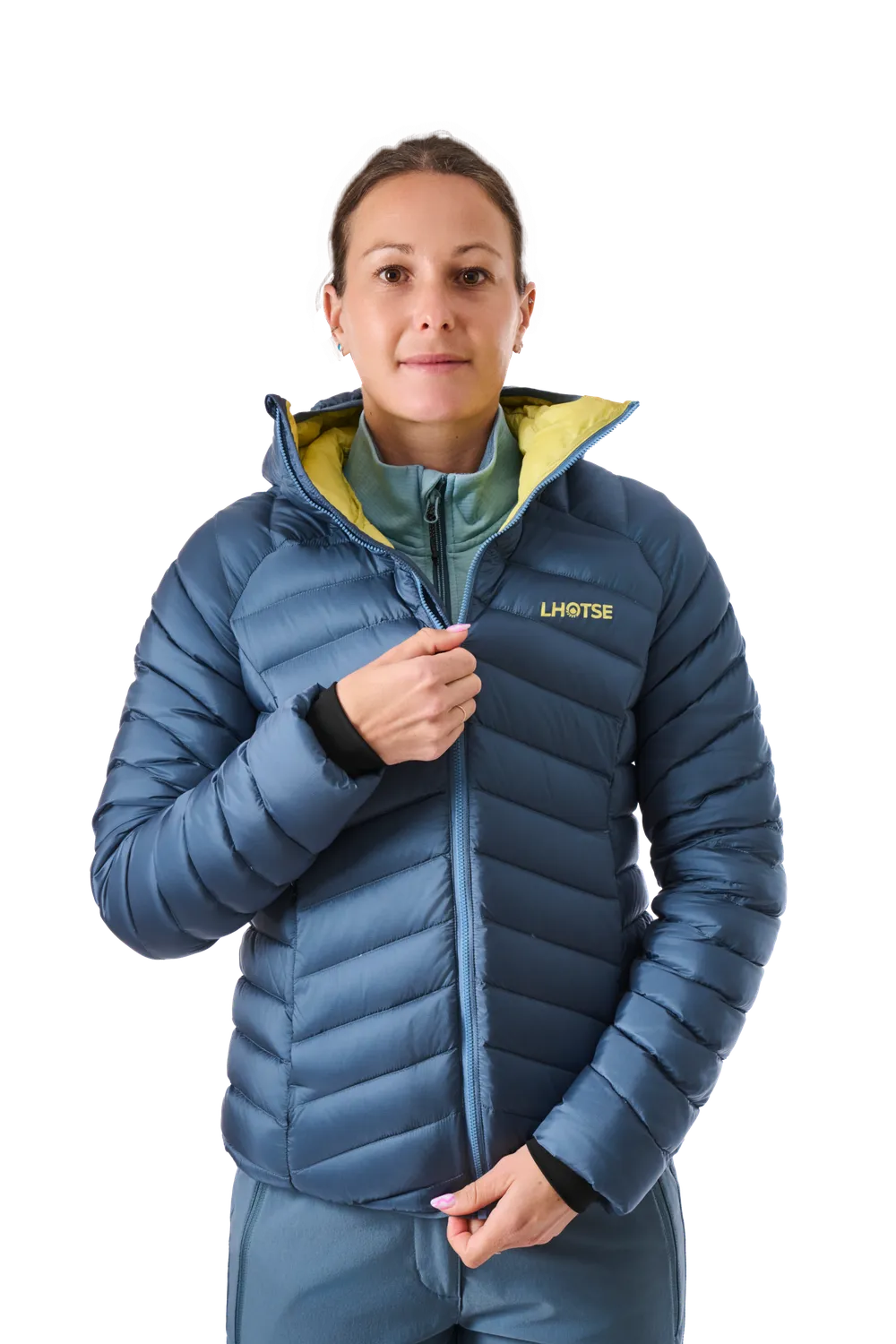 Lhotse Zelda doudoune Ardoise compactable windproof