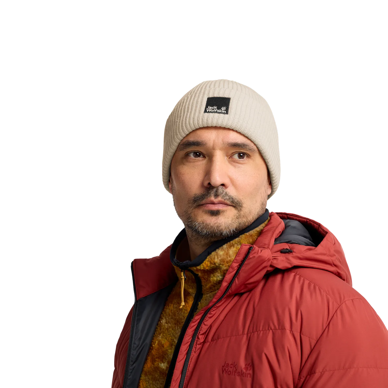 Jack Wolfskin Pergamon Beanie bonnet coupe-vent doublure polaire