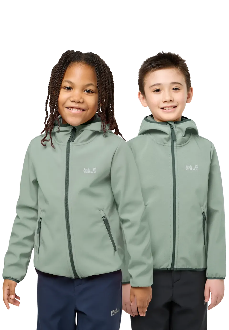 Jack Wolfskin Fourwinds Jacket Kids veste softshell chaude