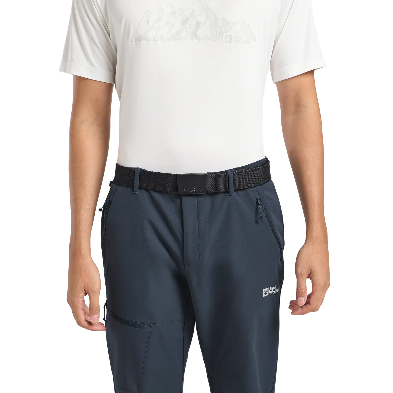JACK WOLFSKIN HIDDEN BELT ceinture toile poche cachée