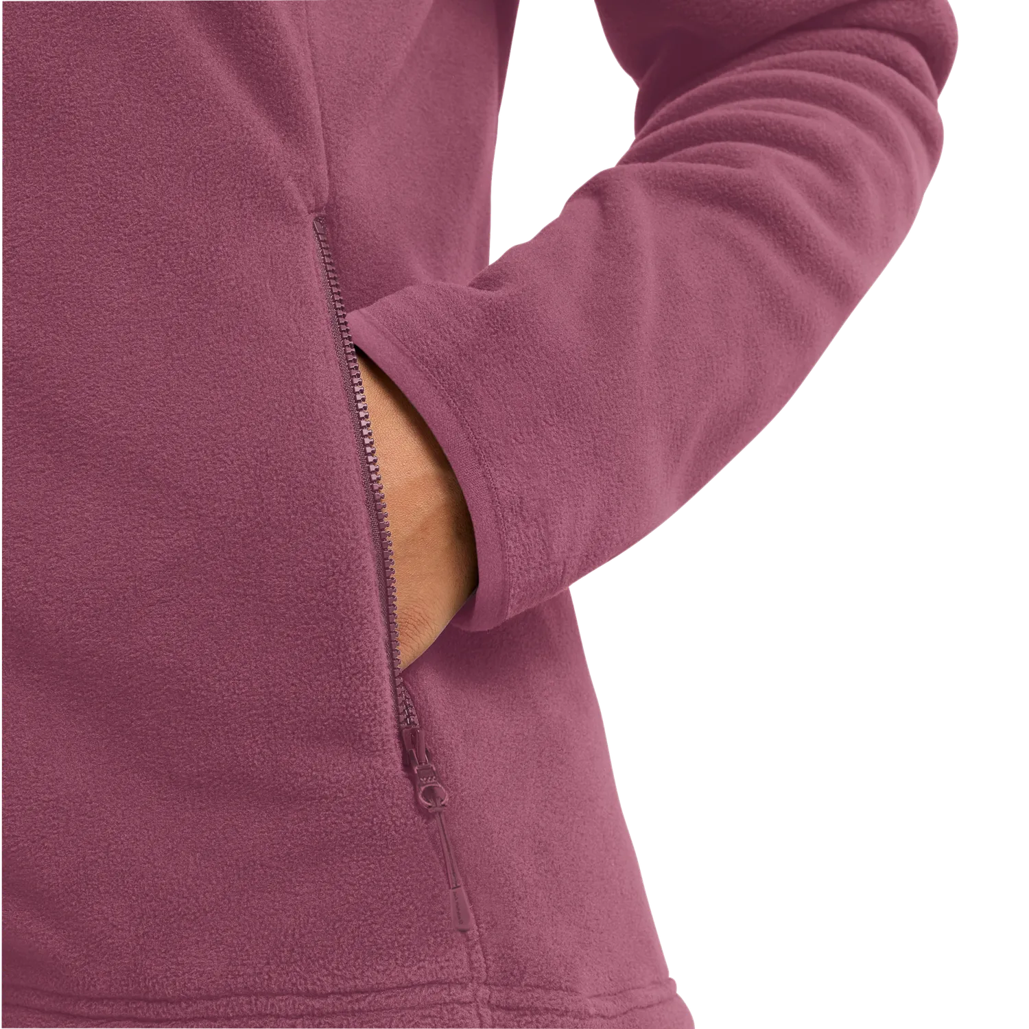 Jack Wolfskin Wild Rebel 200 HZ W pull polaire femme col zippé