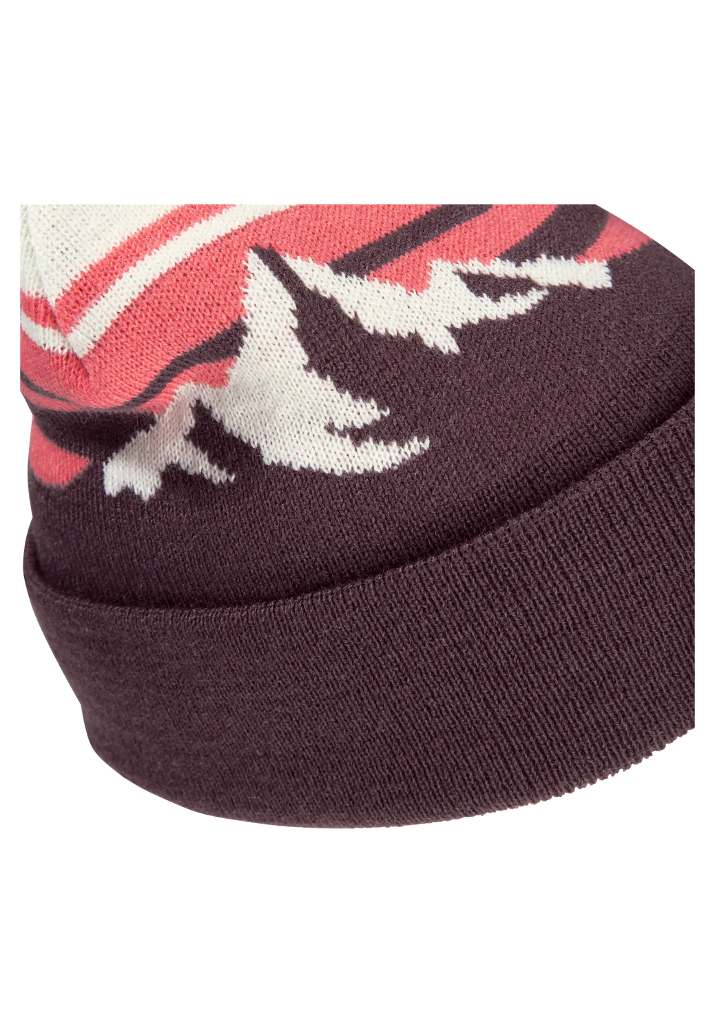 Jack Wolfskin Stripy Pompom Beanie K bonnet enfant