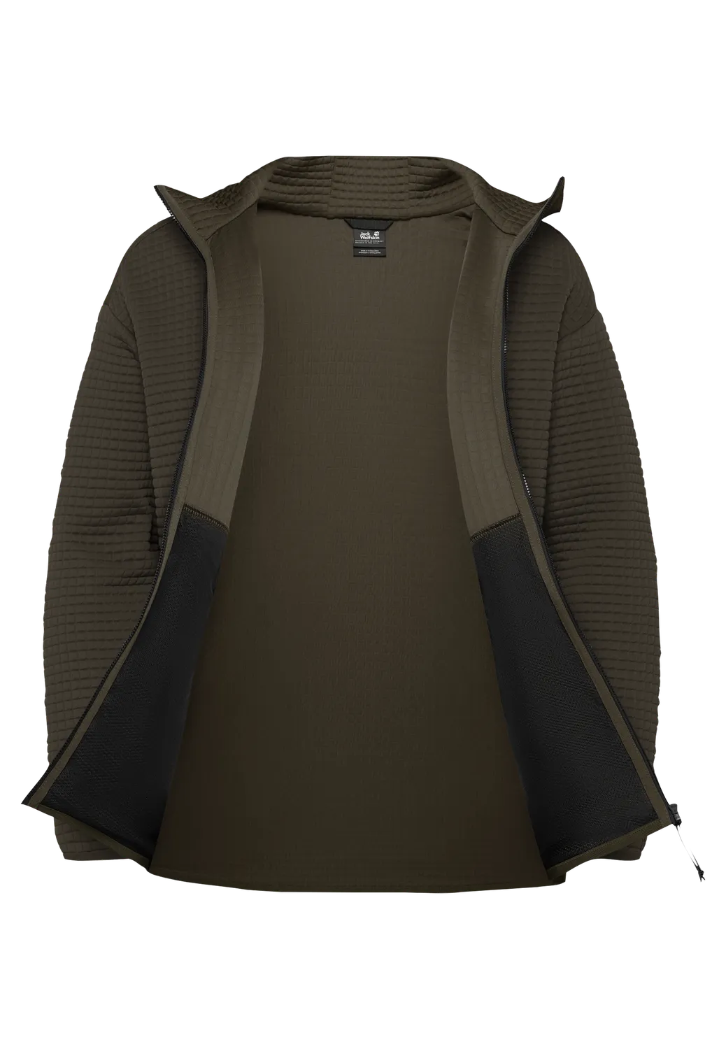 JACK WOLFSKIN MOGARI HOODED polaire homme zippée chaude