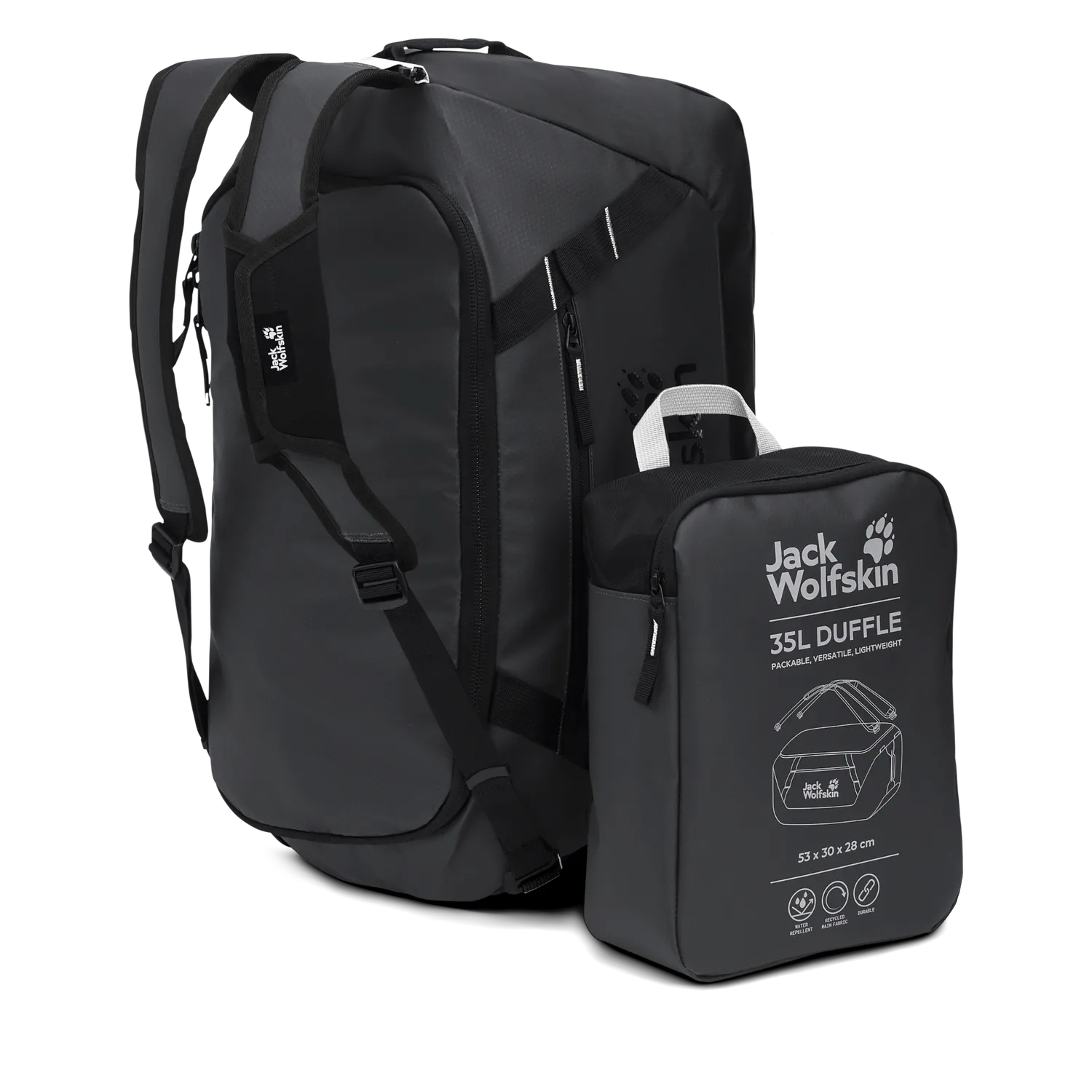 Jack Wolfskin Tecton Duffle 35 sac voyage 35L déperlant