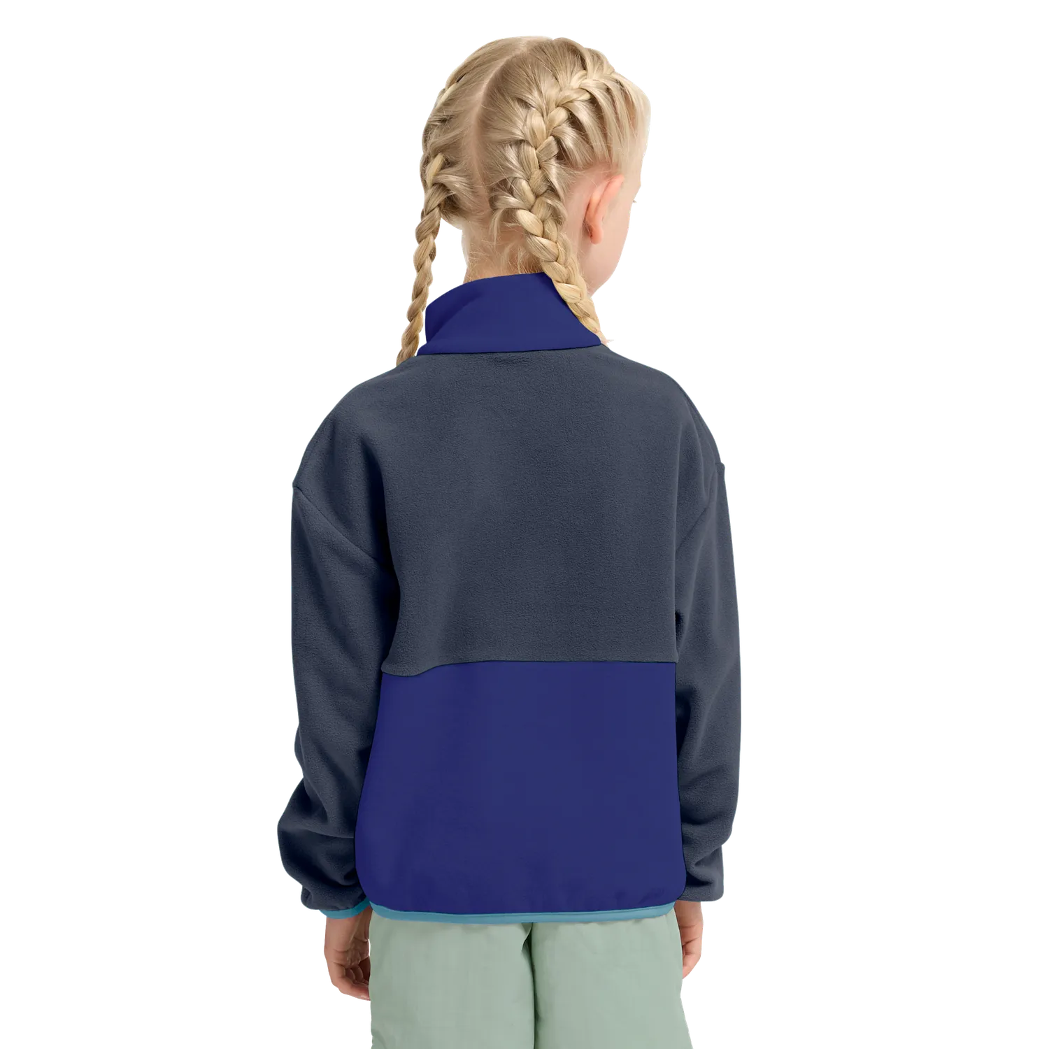 Jack Wolfskin Colorblock Taunus HZ K pull enfant polaire