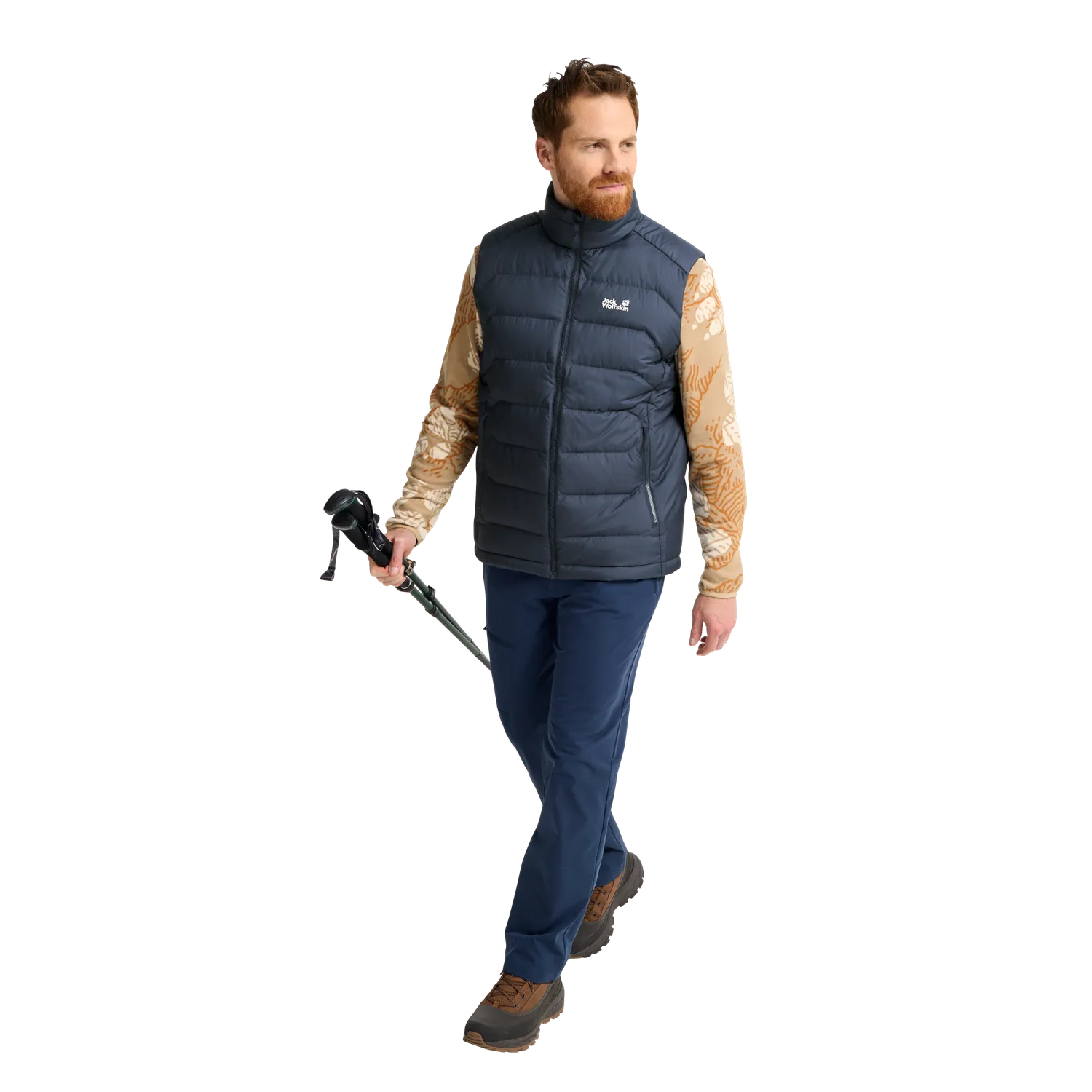 Jack Wolfskin Wild Pass Down Vest M gilet duvet homme