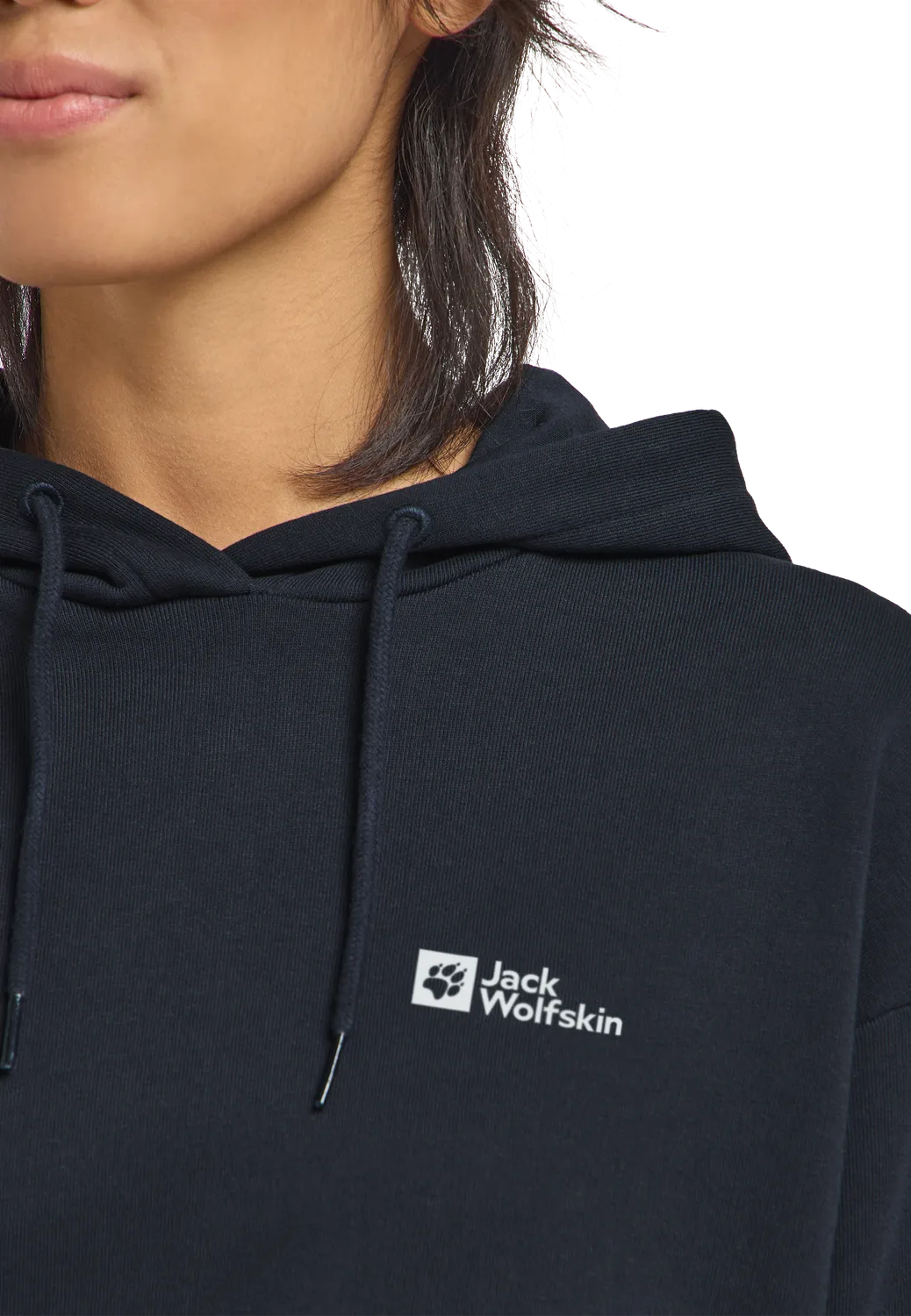Jack Wolfskin Essential Hoodie W sweat coton femme