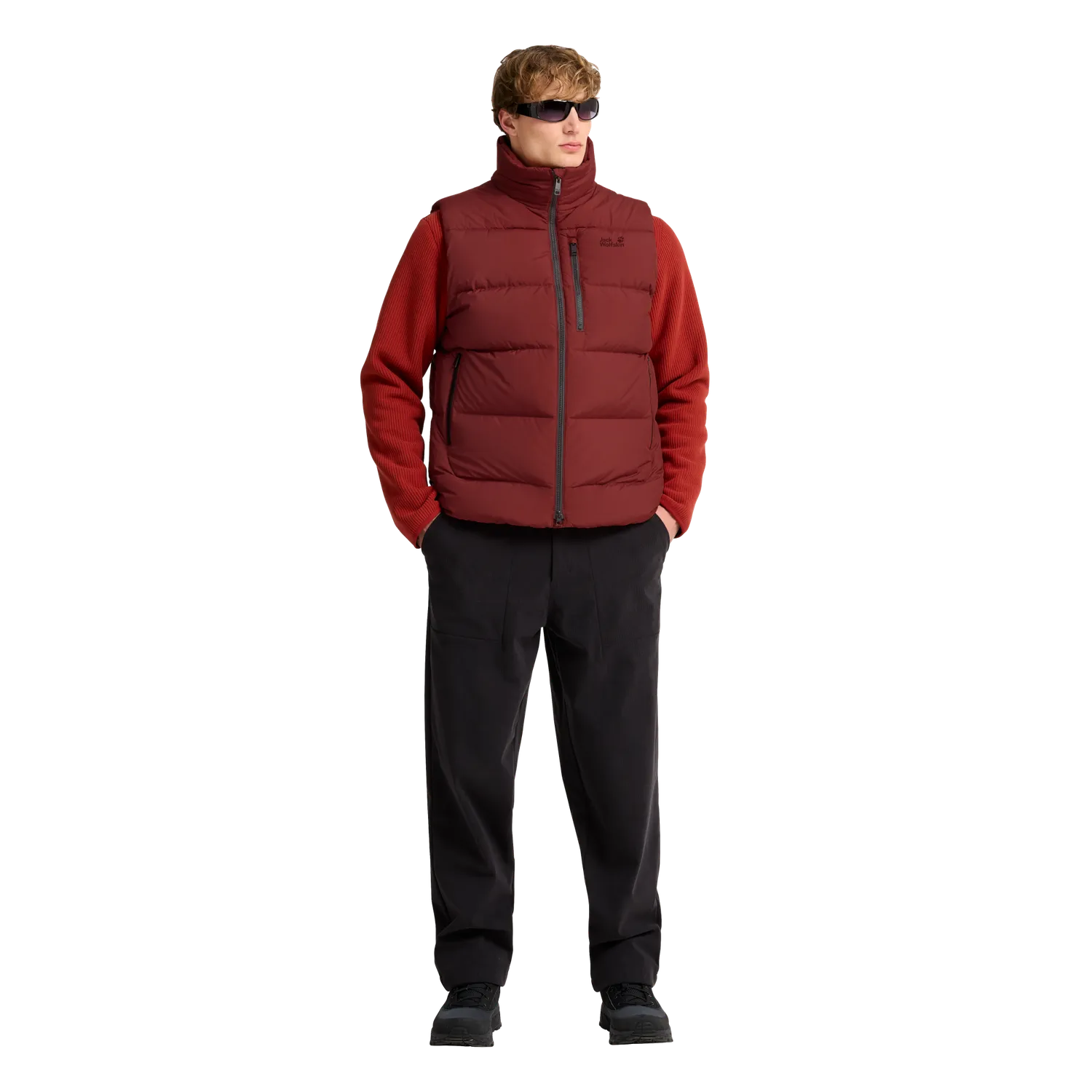 Jack Wolfskin Colonius Vest gilet duvet homme RDS coupe-vent