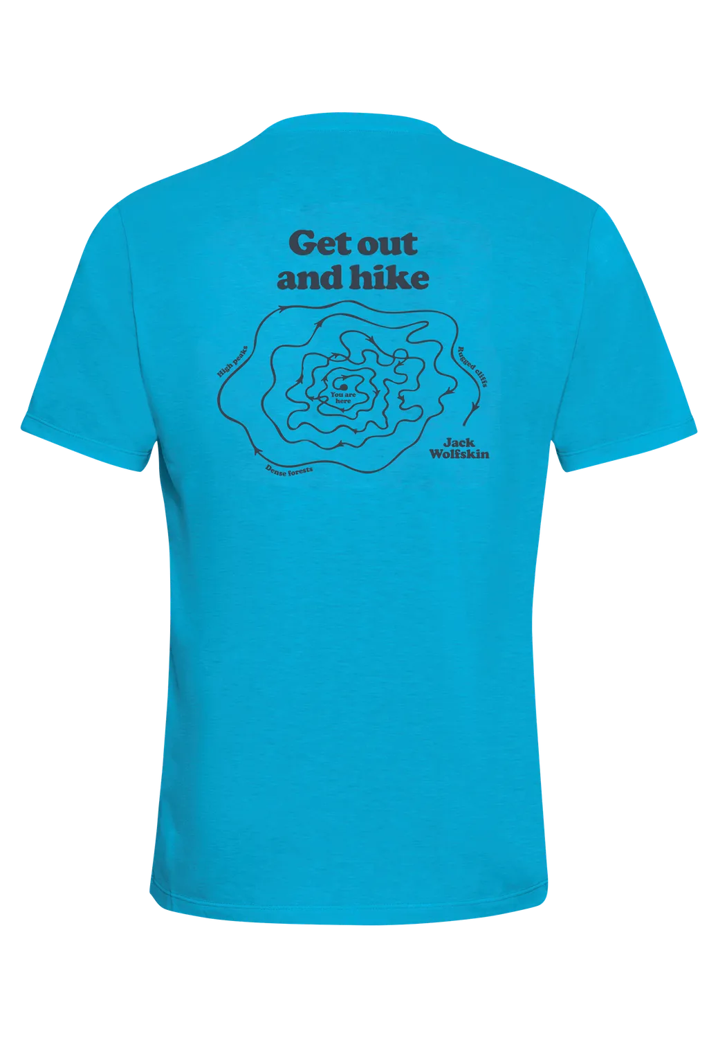 Jack Wolfskin Vonnan Graphic T M t-shirt homme coton
