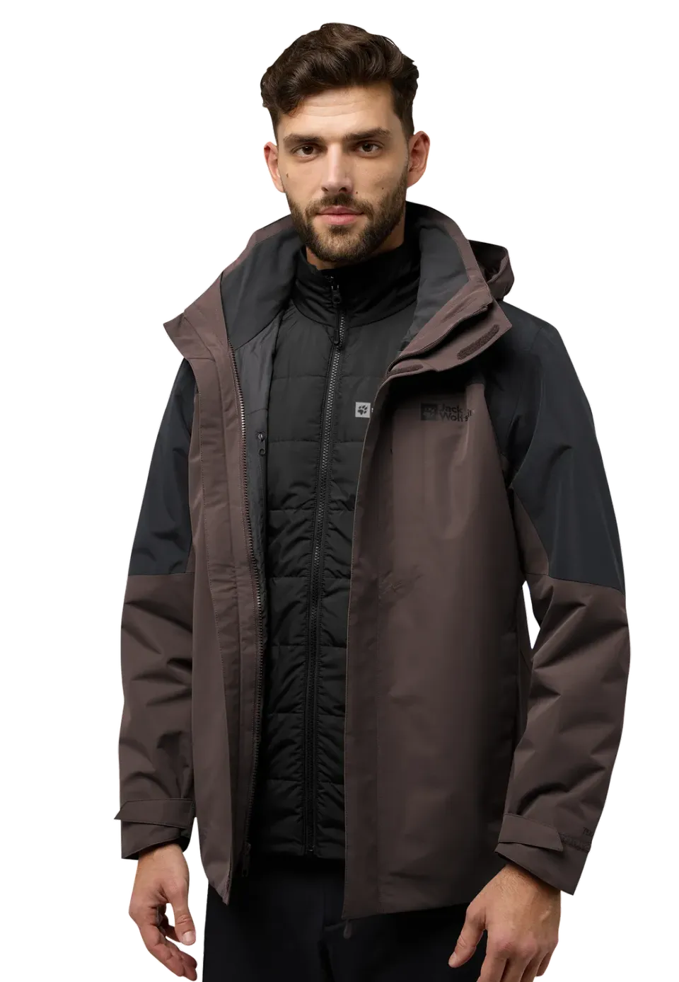 JACK WOLFSKIN ROMBERG 3IN1 JKT M veste 3-en-1 imperméable
