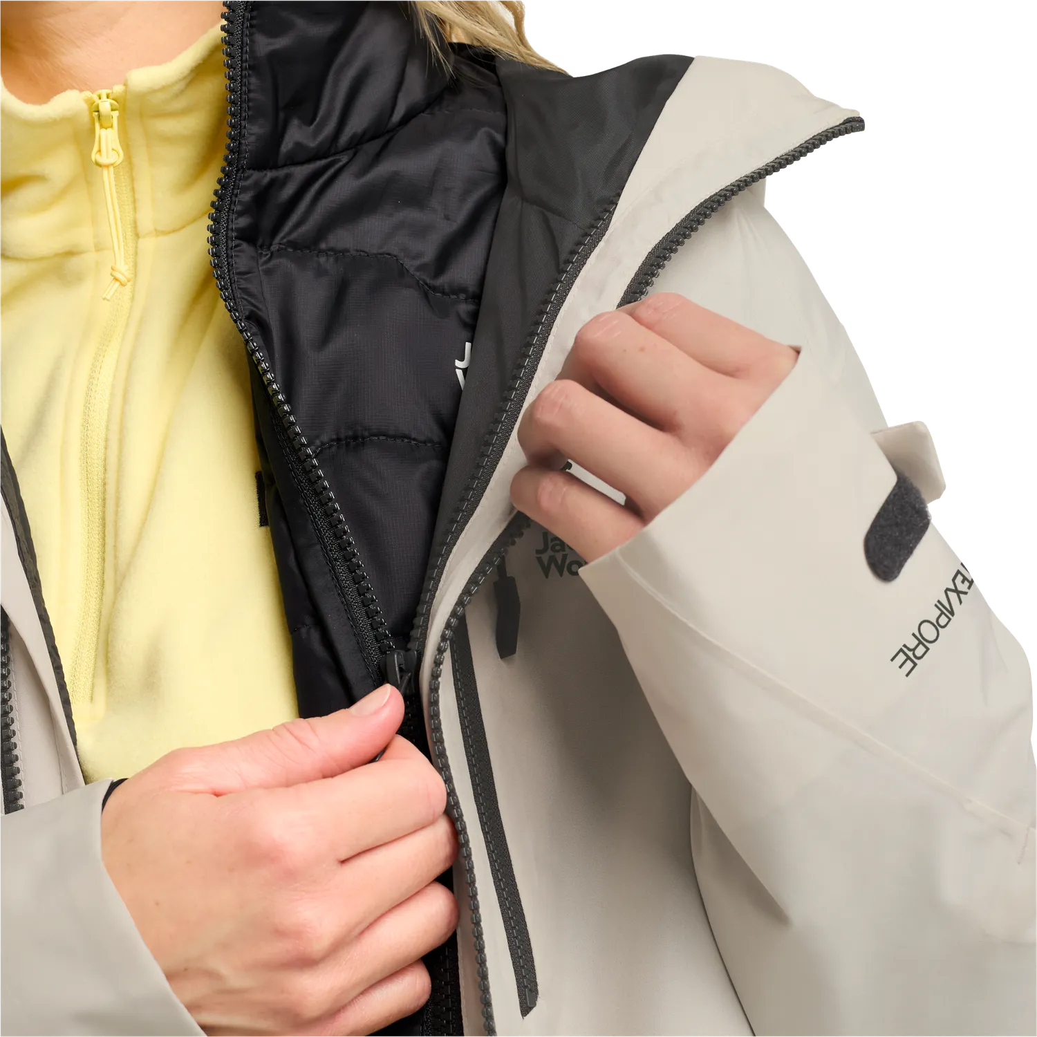 Jack Wolfskin Flowline 3IN1 JKT W veste ski femme