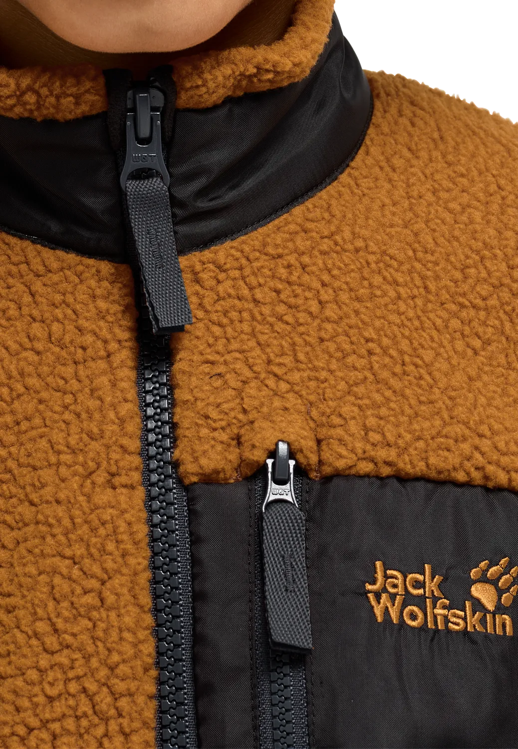 Jack Wolfskin Lite Curl FZ K veste polaire enfant chaude