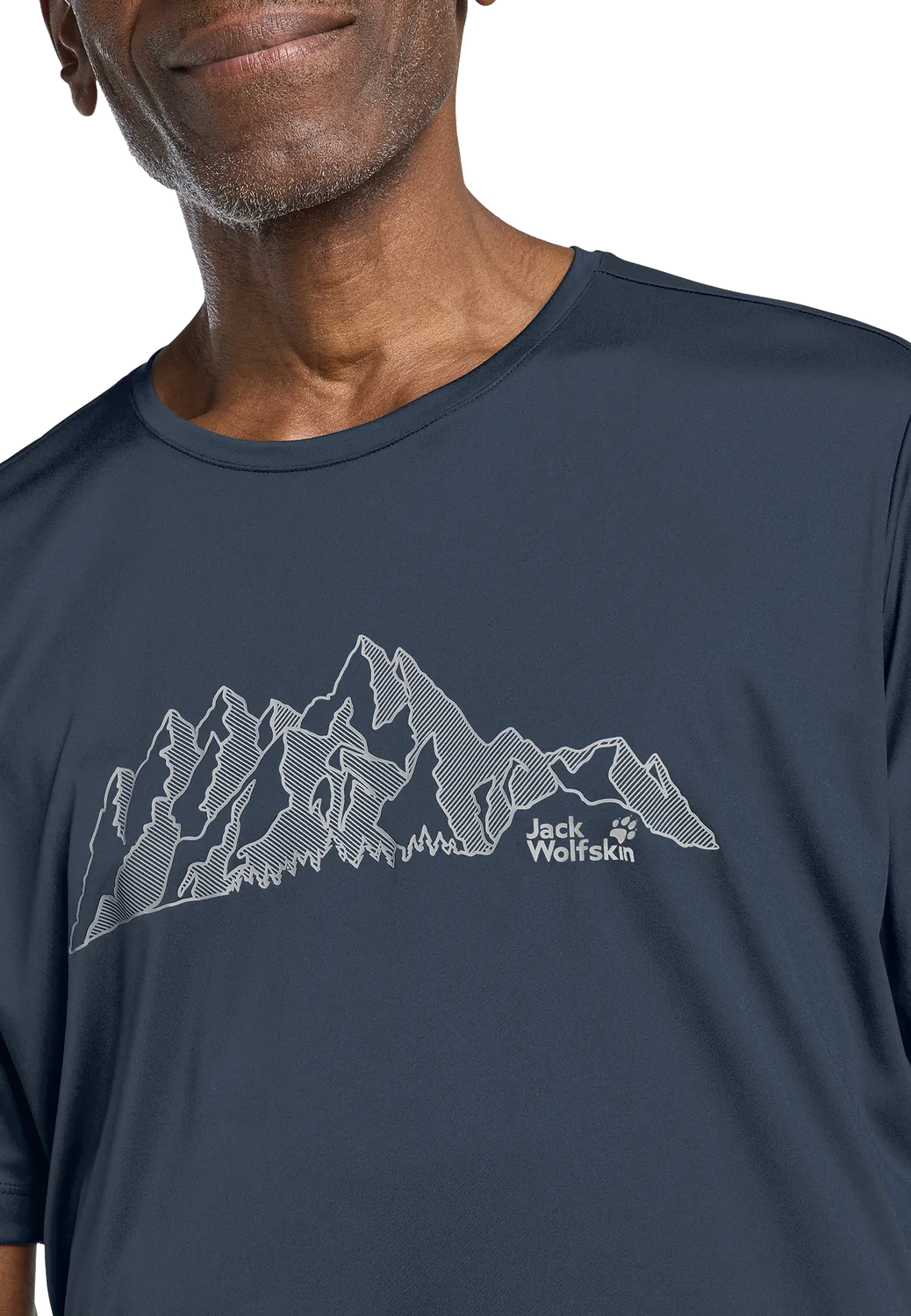 Jack Wolfskin Peak Graphic T M T-shirt Homme Respirant