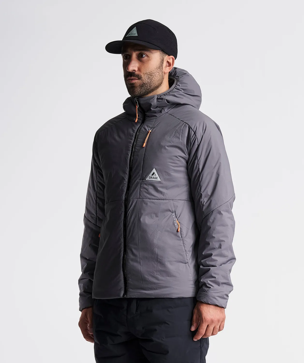 Orage Spine Hoodie veste homme noir stretch chaud