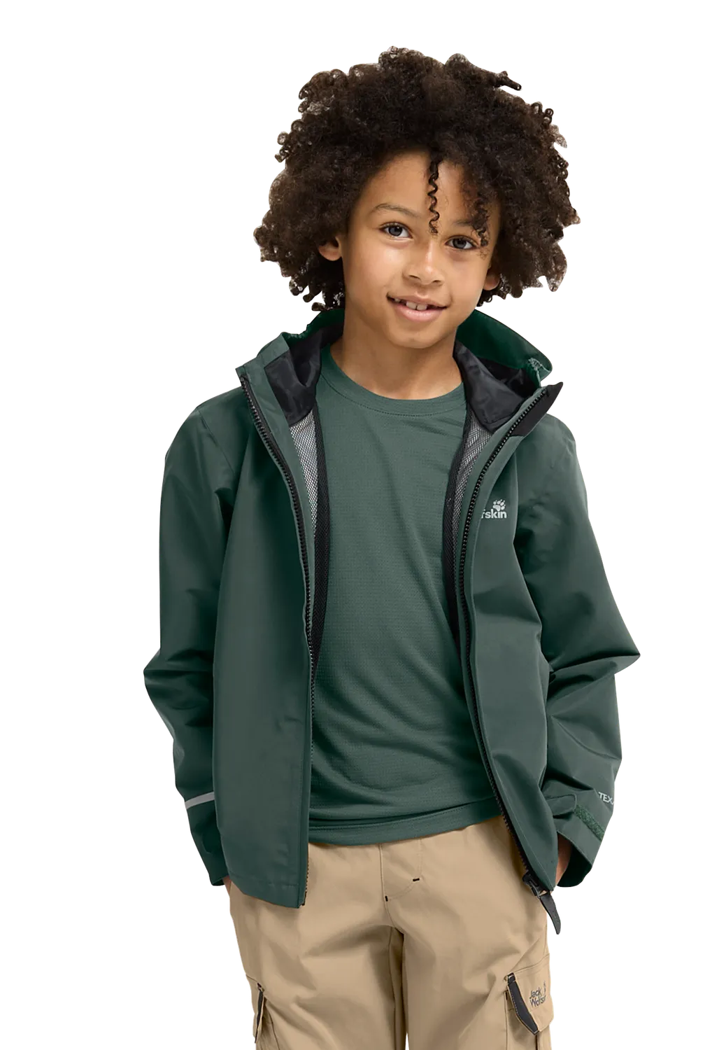 Jack Wolfskin Haze 2L Jkt K veste enfant imperméable