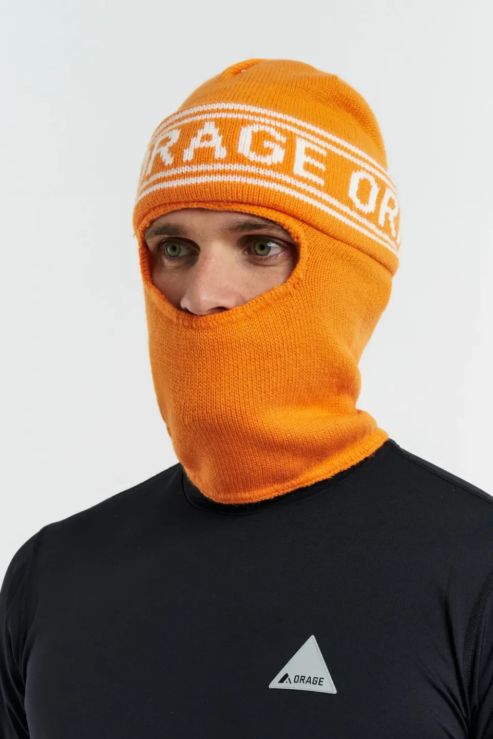 Orage Bigfoot cagoule bonnet noir acrylique chaude