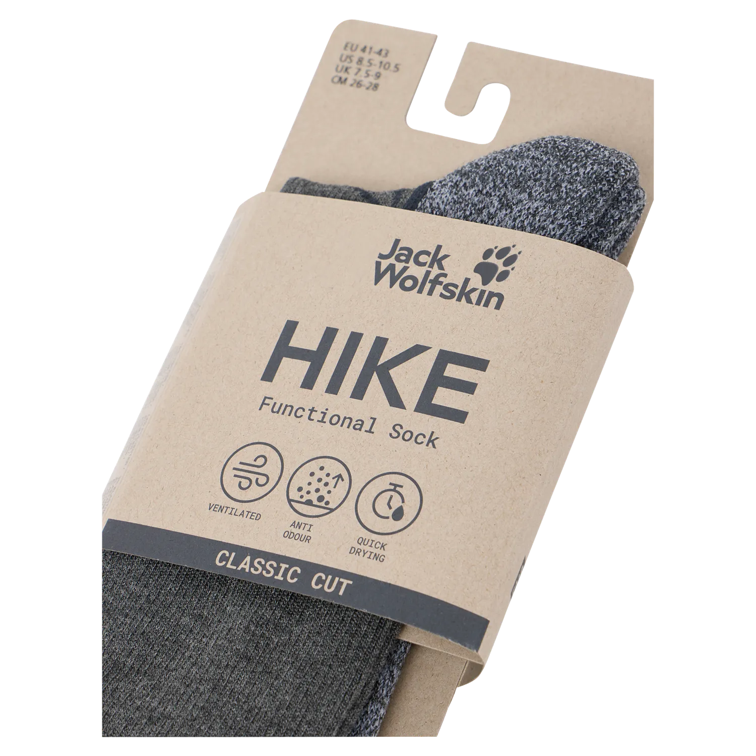 Jack Wolfskin Vojo Light Sock chaussettes rando respirantes